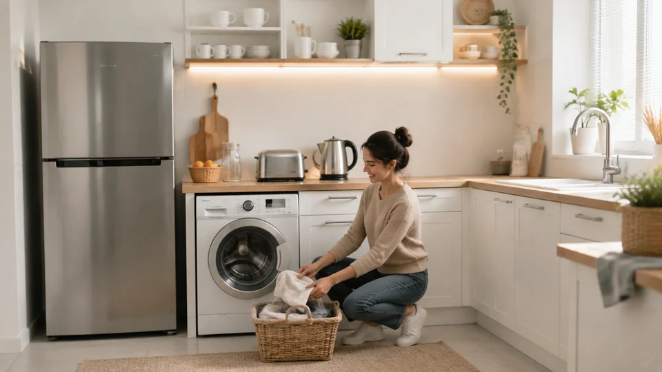 Appliance: a machine that is designed to do a particular thing in the home, such as preparing food, heating or cleaning