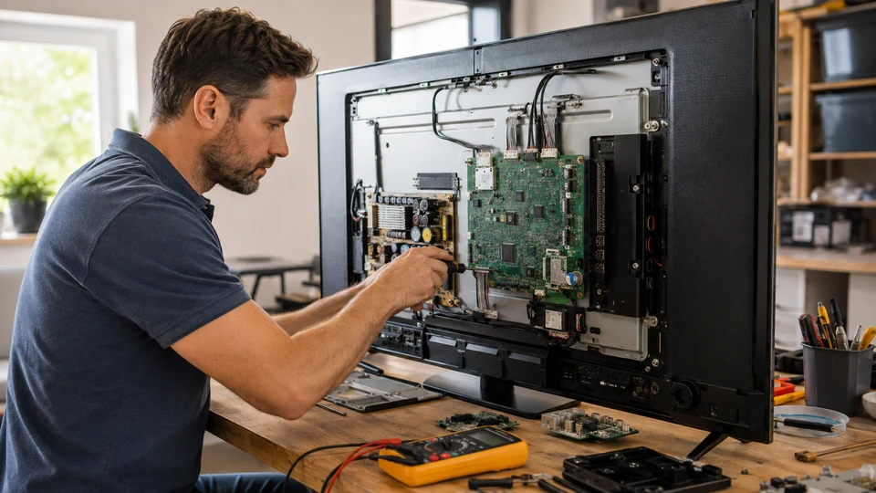 Repairman: a person whose job is to repair things