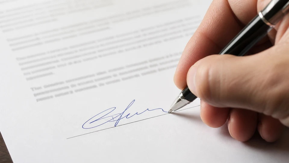 Signature: your name as you usually write it, for example at the end of a letter