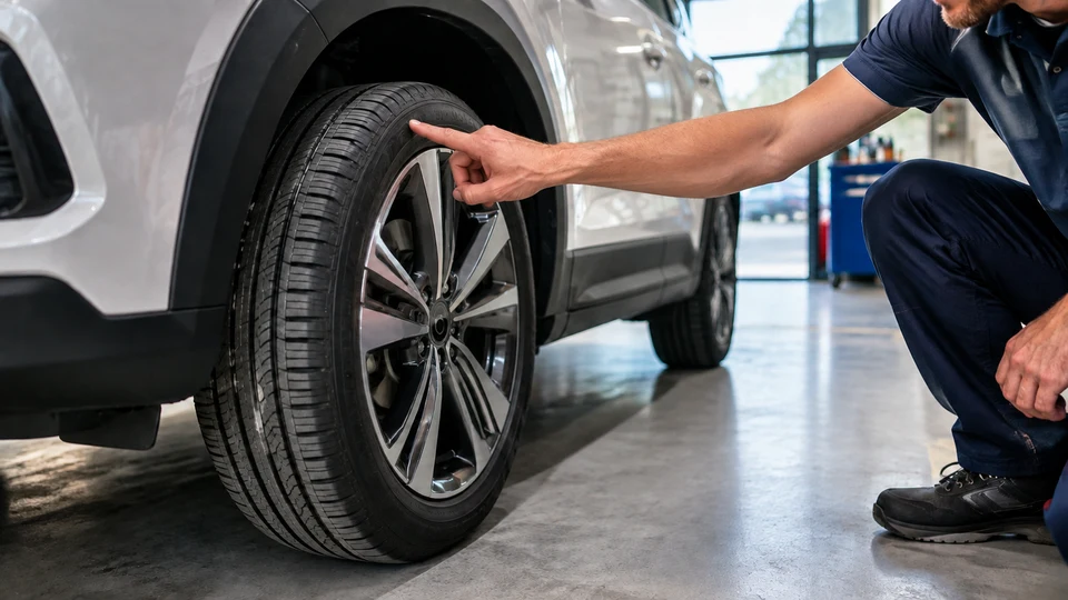 Tire = tyre: a thick rubber ring that fits around the edge of a wheel of a car, bicycle, etc…